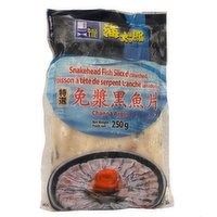 Black Tie - Frozen Snake Head Fish Sliced, 250 Gram