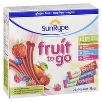 Sunrype - Fruit To Go Variety Pack, 24 Each