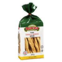 Aurora - Taralli Baresi Breadsticks - Plain, 300 Gram