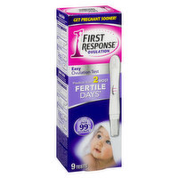 First Response - Ovulation Test, 9 Each