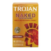 Trojan - Naked Sensations Condoms, 10 Each