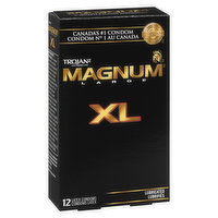 Trojan - Magnum Condoms XL, 12 Each