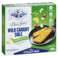 Highliner - Pan Sear Parmesan Herb Wild Caught Sole, 300 Gram