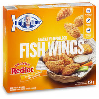 Highliner - Alaska Wild Pollock Fish Wings - Buffalo, 454 Gram