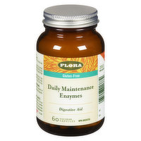 Flora - Daily Maintenance Enzymes, 60 Each