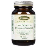 Flora - Saw Palmetto Prostate Extract, 30 Each
