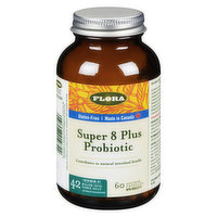 Flora - Flora Super 8 Plus Probiotic, 60 Each