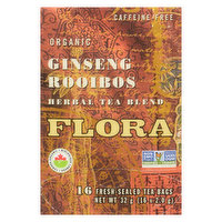Flora - Double Ginseng Tea, 16 Each