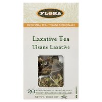 Flora - Tea Laxative Tea, 20 Each