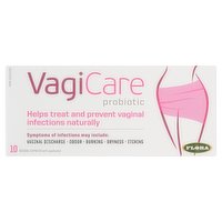 Flora - VagiCare Probiotic, 10 Each