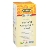 Flora - Udo's Choice Oil 3-6-9 Blend, 941 Millilitre