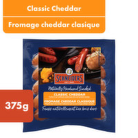 Schneiders - Naturally Hardwood Smoked Classic Cheddar Sausage, 375 Gram