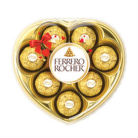 Ferrero - Rocher Fine Assorted Chocolats in Heart Shaped Box, 100 Gram