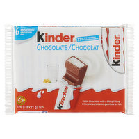 Kinder - Chocolate Candy Bar with Milky Filing