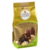 Ferrero - Milk chocolate hazelnut golden eggs, 90 Gram