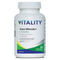 Vitality - Trace Minerals + Chlorella, 30 Each