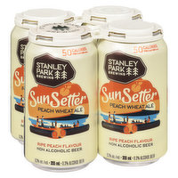 Stanley Park - Non Alcoholic Beer- Sunsetter, 355 Millilitre