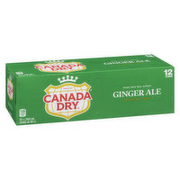 Canada Dry Canada Dry - Ginger Ale, 12 Each