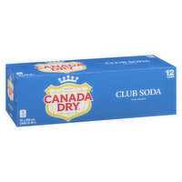 Canada Dry - Club Soda, 12 Each