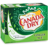 Canada Dry - Ginger Ale, 20 Each