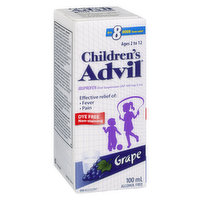 Advil - Children's Ibuprofen Oral Suspension USP, 100 Millilitre