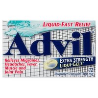 Advil - Extra Strength Liquid Gel, 12 Each