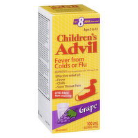 Advil - Children's Fever From Colds or Flu Grape