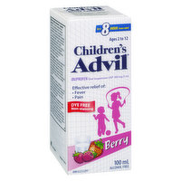 Advil - Children's Ibuprofen Oral Suspension USP, 100 Millilitre