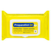 Preparation H - Soothing Medicated Wipes