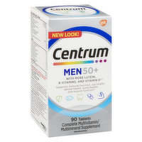 Centrum - Multivitamins Men 50+, 90 Each