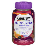 Centrum - Multigummies Women Cherry/Berry/Orange, 130 Each