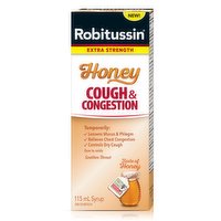 Robitussin - Cough & Congestion Extra Strength Honey Syrup