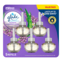 Glade - Plugins Refill Tranq Lavender & Aloe, 5 Each