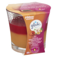 Glade - 2 in1 Candle Vanilla Passionfruit/Hawaiian Breeze