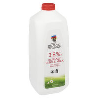 Organic Meadow - Milk 3.8% Organic, 2 Litre