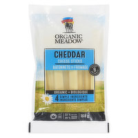 Organic Meadow - Cheese Sticks Mild Cheddar, 168 Gram