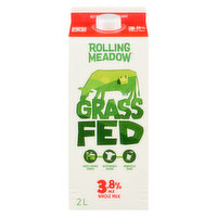 Rolling Meadows - Milk 3.8%, 2 Litre
