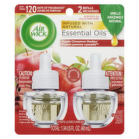 Air Wick - Essential Oils Refills - Apple Cinnamon Medley