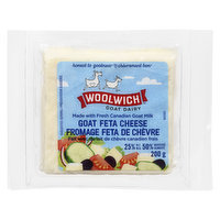 Woolwich Dairy - Goat Feta Plain, 200 Gram