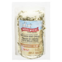 Woolwich Dairy - Goat Cheese Log Roasted Garlic, 113 Gram