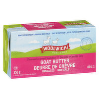 Woolwich Dairy - Goat Butter Unsalted, 250 Gram