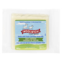 Woolwich Goat Dairy - Goat Milk Cheddar Cheese, 200 Gram