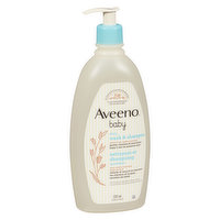 Aveeno - Baby Wash & Shampoo Lightly Scented, 532 Millilitre