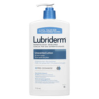 Lubriderm - Daily Moisture Unscented Lotion, 710 Millilitre