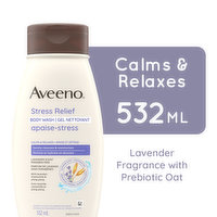 Aveeno - Stress Relief Body Wash, 532 Millilitre