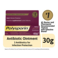 Polysporin - Triple Antibiotic Ointment, 30 Gram