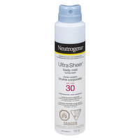 Neutrogena - Sunscreen - Ultra Sheer Spray SPF30, 141 Gram