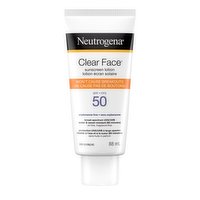 Neutrogena - Clear Face Sunscreen Lotion Spf 50, 88 Millilitre