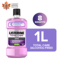 Listerine - Total Care Mouthwash - Zero, 1 Litre