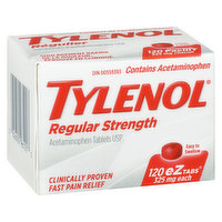 Tylenol - EzTabs - Regular Strength 325mg, 120 Each
